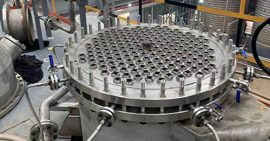 Innovación y desarrollo del reactor de sulfonación de película multitubular de SO3 de Weixian