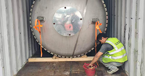 ✅ ¡Se ha completado el segundo envío de una planta de sulfonación de 8 t/h al sudeste asiático!